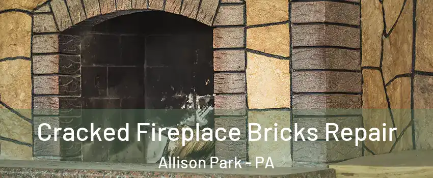  Cracked Fireplace Bricks Repair Allison Park - PA