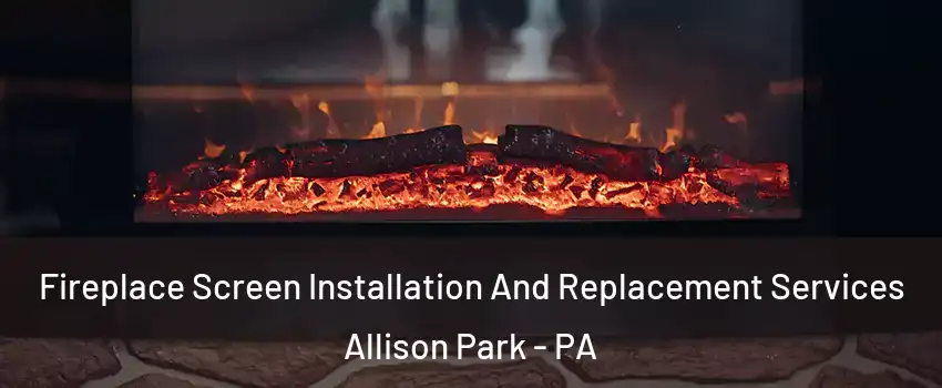  Fireplace Screen Installation And Replacement Services Allison Park - PA
