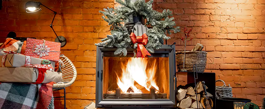 Travis Industries Linear Gas Fireplace Installation in Allison Park, Pennsylvania
