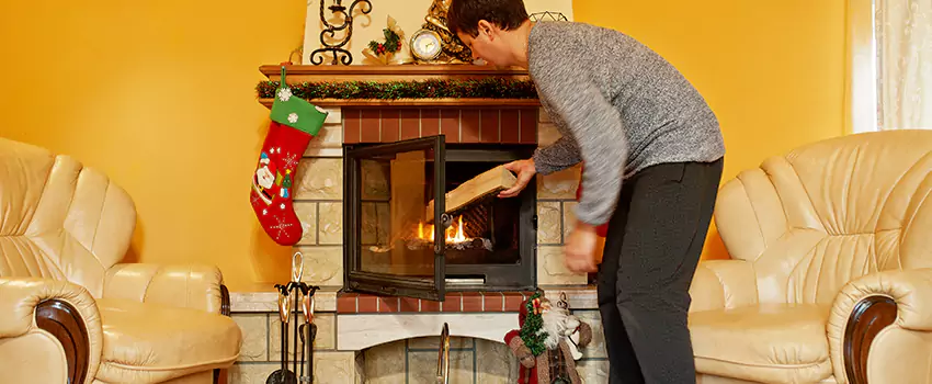 Rusted Metal Fireplace Restoration in Allison Park, Pennsylvania