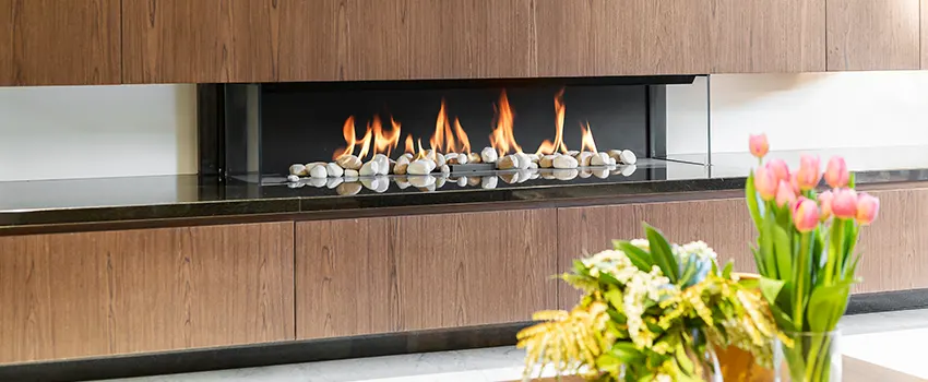 Double-height Fireplace Design Refurbishment in Allison Park, Pennsylvania